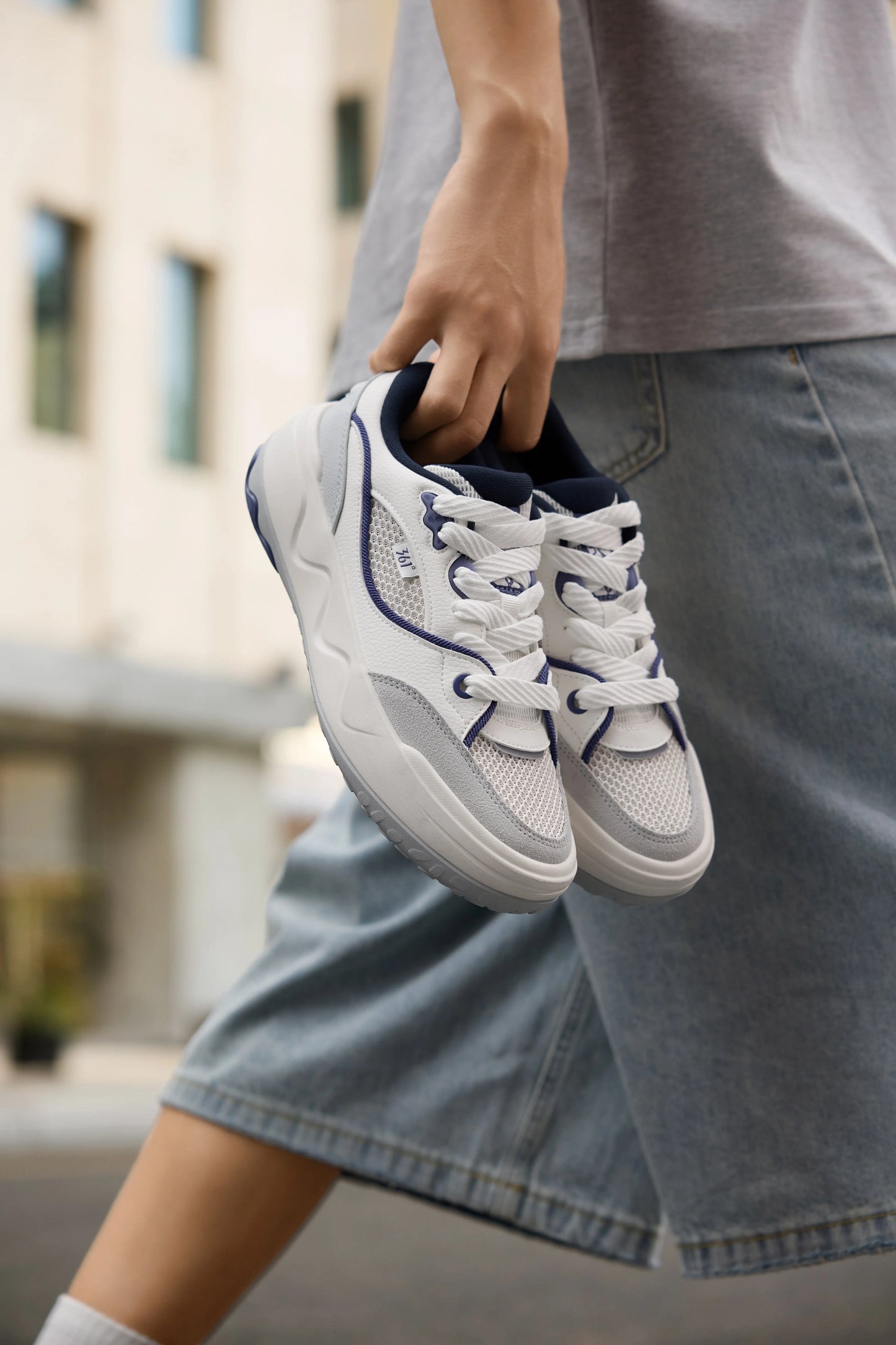 Men board Shoes Balanced Breathable Mesh Lightweight Cushioning Jogging Comfort Male Sneakers 672616615