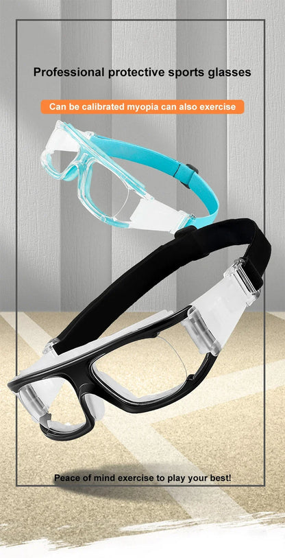Basketball Eyewear Goggles Customizable Myopia Anti-blue Light Sports Glasses Frames Adjustable Soccer Goggles Frame 1577