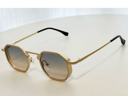 Steampunk Sunglass Men 2025 Square Sunglasses Women Trendy And Fashionable Vintage Fashion Glasses Gafas De Sol Hombre Zonnebril