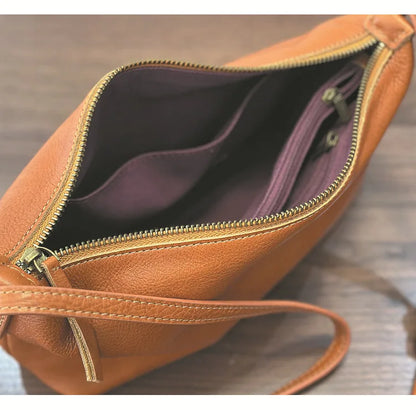 2026 New Genuine Leather Versatile Women's Small Bag Soft Cowhide Lightweight Shoulder Crossbody Bags
