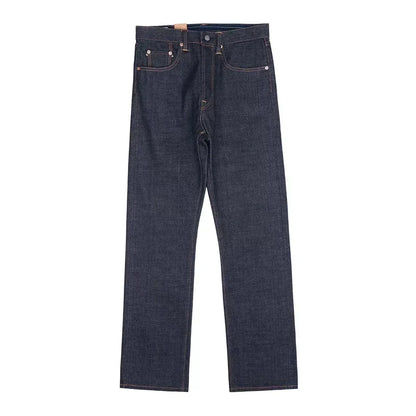 22oz Heavyweight Selvage Denim Jeans Rigid Straight Fit Pants Lot N235