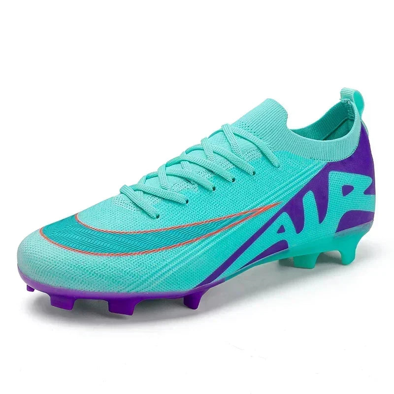 Men Football Boots Training Sport Soccer Shoes Non-Slip Ultralight Grass Unisex Outdoor Sports Shoes Breathable Drop Shipping