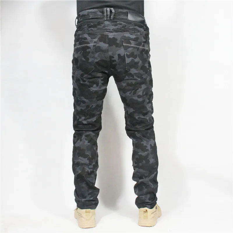 New PK719 Upgrade Model Motorcycle Summer Riding Jeans With Breathable Net Knight CE Certification Equipment Anti-fall Pants