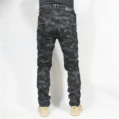 New PK719 Upgrade Model Motorcycle Summer Riding Jeans With Breathable Net Knight CE Certification Equipment Anti-fall Pants