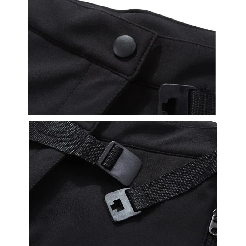 Young Girl  Autumn Winter Pants Camping Skiing Hiking Waterproof Windproof Soft Shell Fleece Warm Outdoor Sports Trekking