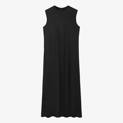 2024 woman clothing high Stretch ribbing closed-fit wrap tops + Matte Satin dress Maxi matching sets (ship out in 1 day)