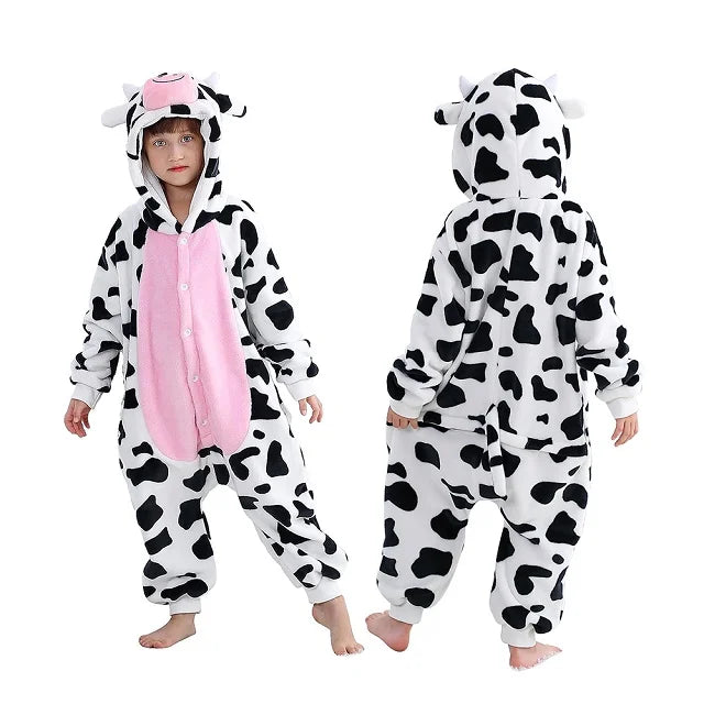 Capybara Anime Cosplay Costumes Kids Animal Cartoon Jumpsuit for Children Halloween Christmas Girls Boys Hooded Pajamas Onesies