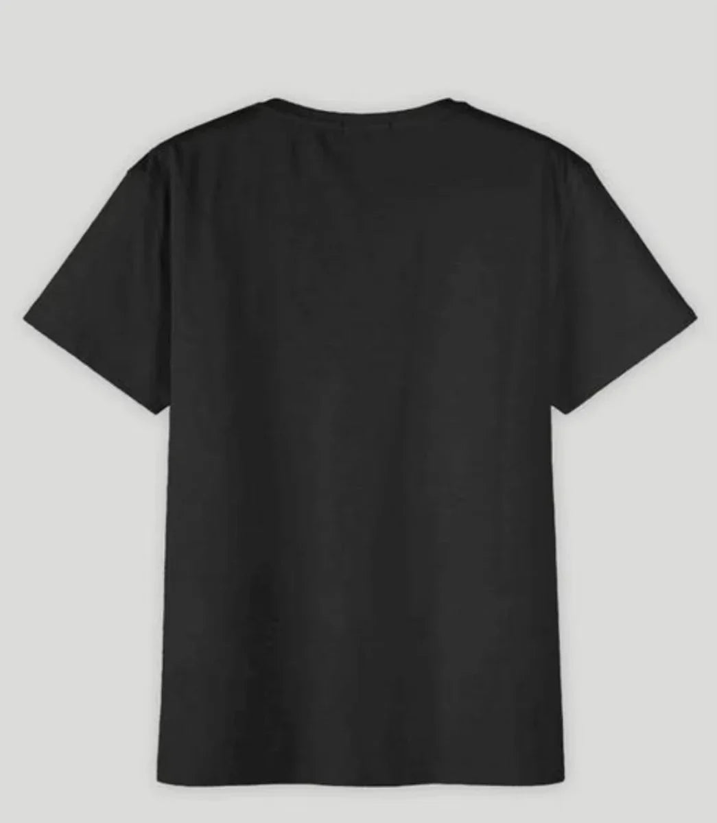 Album Co-branded Vulture Badge Printed Round Neck Trend Street Men's and Women's Cotton Short Sleeve T-shirt