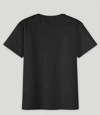 Album Co-branded Vulture Badge Printed Round Neck Trend Street Men's and Women's Cotton Short Sleeve T-shirt