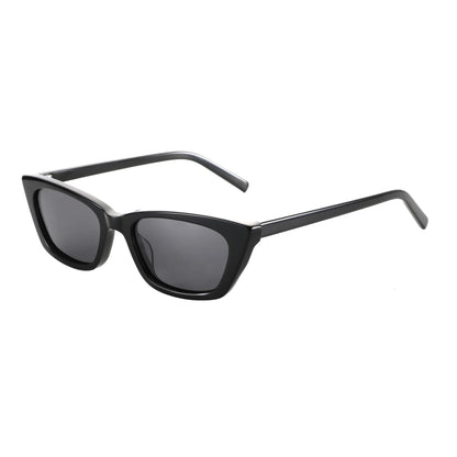 Retro Small Cat Eye Polarized Sunglasses Handmade Pure Acetate Fashion Ladies Sun Glasses Shade