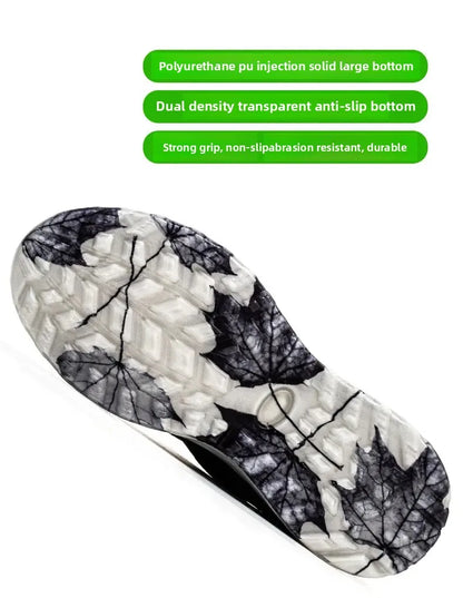 Fashion Insulation 6KV Plastic Toe Cap Labor Protection Shoes Anti Nail Indestructible Work Safety Boots Sneakers Male Footwear