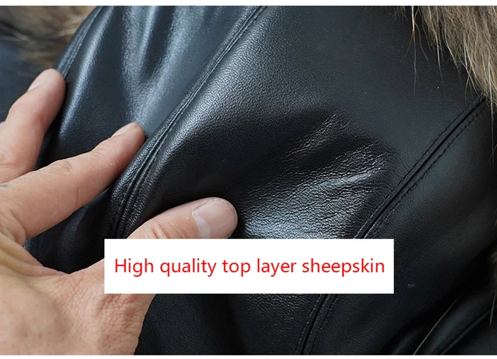 Winter Cap Man 100% Real Sliver Fox Fur Bomber Hat Men's Raccoon Fur Hat Ushanka Cap Trapper Russian Ski Caps Hats Real Fur Hat