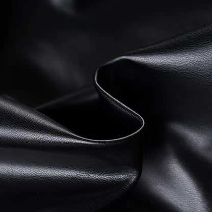 Sexy Black Pu Leather A Line Dress Women's Spaghetti Strap Sleeveless Party Club Dress Elegant Outfits Coquette 2026