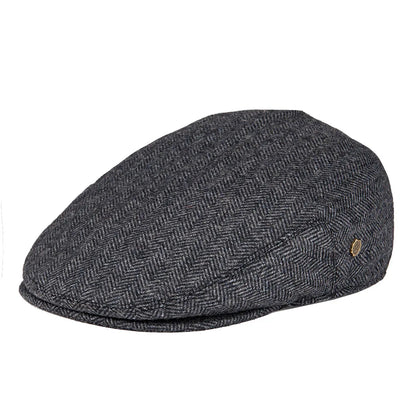 Wool Tweed Herringbone Irish Cap Men Women Beret Cabbie Driver Hat Newsboy Caps Golf Ivy Flat Hats Green Navy Black