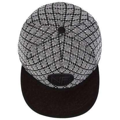 Unisex NF Letter Embroidery Hip-Hop Hats Spring and Autumn Outdoor Adjustable Casual Baseball Caps Sunscreen Hat