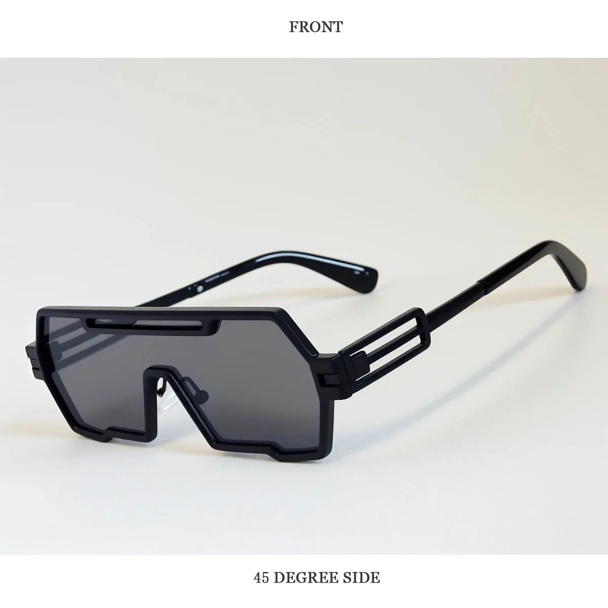 Square Steampunk Sunglasses Women 2026 One Pieces UV400 Protection Sunglass Men Brand Design Fashion Glasses Gafas De Sol Hombre