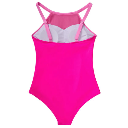 XL Size One Piece Swimsuit Women Mesh Hollow Out Swimwear For Women Solid Padded Push Up Plus Size Summer Bathing Suits Female