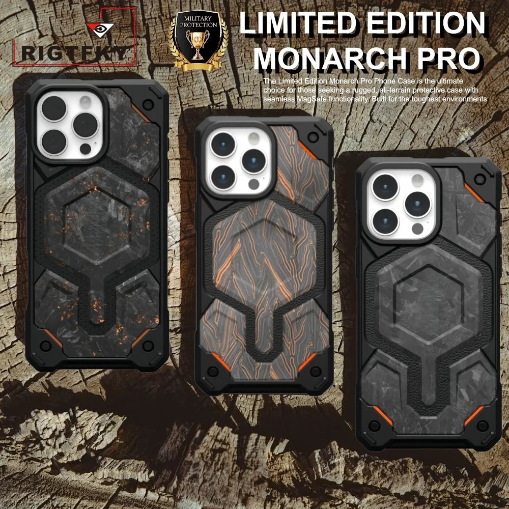 Heavy Military Mixed Armor Shockproof Phone Case For Iphone 17 Pro Max Air 16 15 Plus14 13 Magnetic Rugged Protective Back Cover