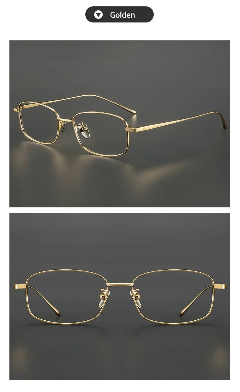Ultra-light Women's Small Frame Geometric Design Men's Anti-blue Light Glasses Can Be Customized Prescription 8027