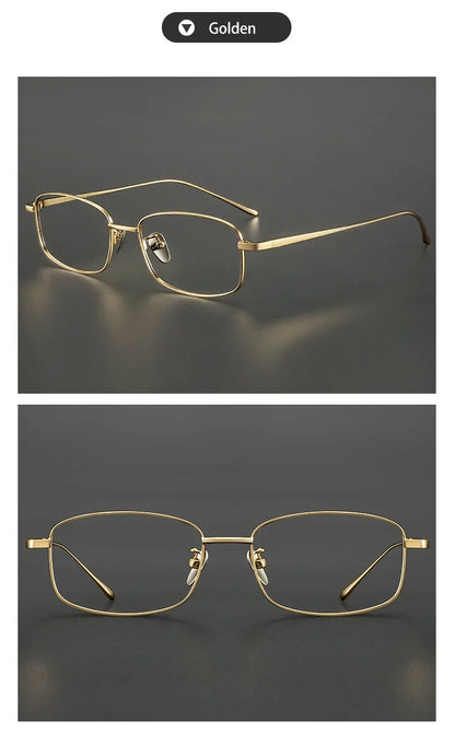 Ultra-light Women's Small Frame Geometric Design Men's Anti-blue Light Glasses Can Be Customized Prescription 8027
