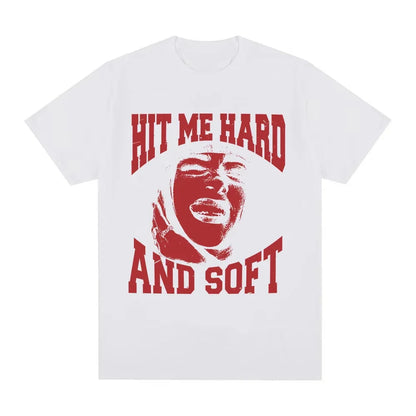 Hit Me Hard and Soft 2025 Tour T Shirt  Women Fashion Hip Hop T Shirts Harajuku CFans Giftasual Short Sleeve T-shirts