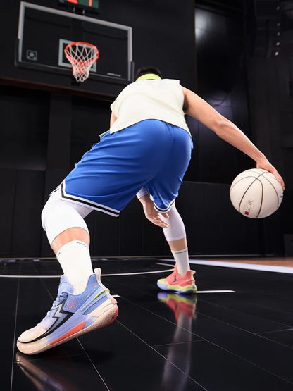 BIG3 5.0 Quick Men Basketball Shoes Cushioning Light Breathable Stable Professional Flexible Male Sneakers 672421121