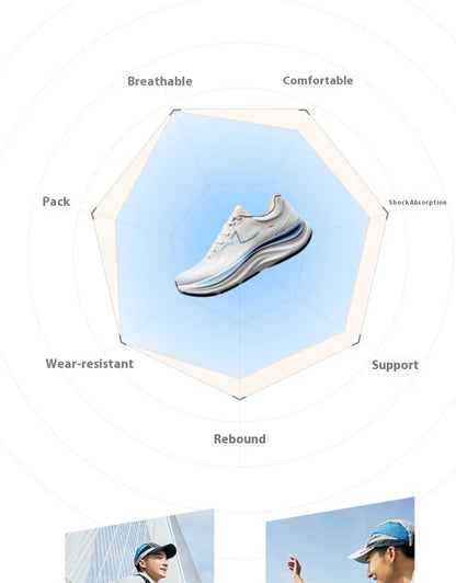 Running Shoes For Men 2025 Spring Cushioning Wear-Resistant Lightweight Comfortable Sneakers 975219110056