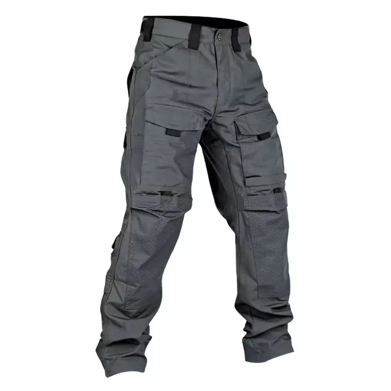 New Men Tactical Pants Quick Drying Multi-Pocket Cargo Pants Casual Tactical Trousers Wear-Resistant Work Traning Pant Loose