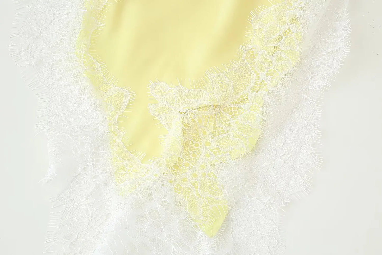 Woman Summer Sexy Sleeveless Backless Chic Beach Party Dress Women's Elegant Asymmetry Lace Decorate Slim Sling Dress
