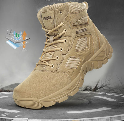 2024 Casual Sneaker Men's Desert Boots Ankle Boots Windproof Sports Shoes Outdoor Hiking Mountaineering Work Safty Shoes