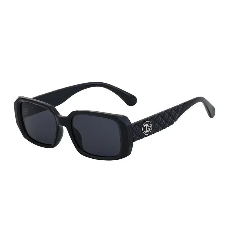 New Luxury Designer UV400 Sun Glasses for Women Men Trendy Rectangle Sunglasses Ladies Retro Fashion Cool Gafas De Sol Sunglass