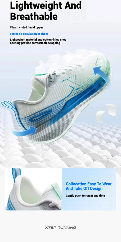 Men's Running Shoes 2025 Summer Lightweight Breathable Cushioning Shock-absorbing Rebound Sport Shoes 875219110025