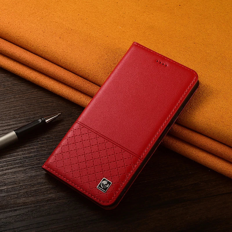 Genuine Leather Case Book For Apple iPhone 17 AIR 16 E 15 14 13 Plus Pro Max Mini Pro Max Plus Flip Wallet Phone Cover