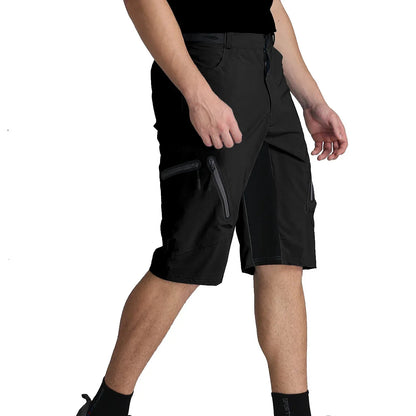 Mountain Bike Shorts Men's Summer Bicycle MTB Shorts Loose Fit Lightweight Outdoor Sports MTB Cycling Shorts