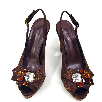 2024 Newest INS Style Black Color Elegant Women High Heels Nigeria Popular Designer African Ladies Shoes And Bag Set