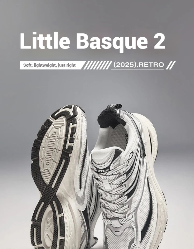 Little Basque 2 Casual Shoes for Men 2025 Summer Vintage Breathable Comfortable Non-Slip Durability Sneakers 875219320017