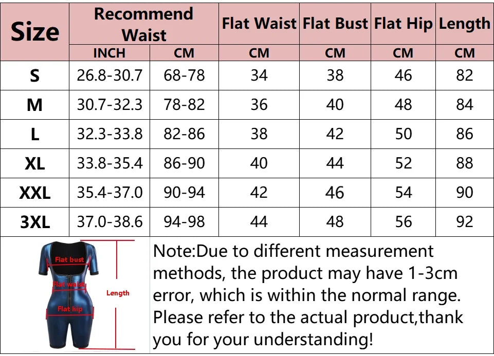 Fajas Shapewear High Compression Bodysuit Girdles Sauna Sweat Suits Polymer for Daily and Post-Surgical Use Slimming Sheath