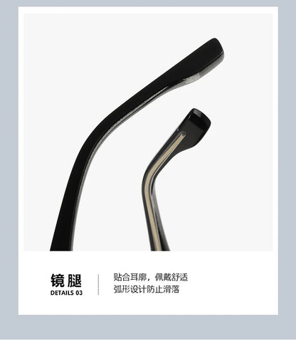 Square Retro Polarised Sunglasses Men Women Designer Brand Travel UV400 High Quatity Outdoor Sun Glasses Eyeglasses