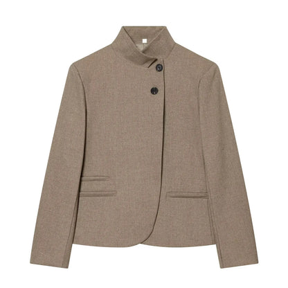 Women's Autumn Blazers Blouse 2026 New Fashion Young Women's Elegant Travel Holiday Jackets Spring Street Sarm Blazers Jackets