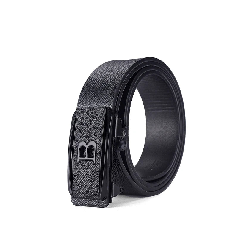 Men's Fashion Belt New High-Quality Toothless Automatic Buckle Men's Fashion Wear-Resistant Belt