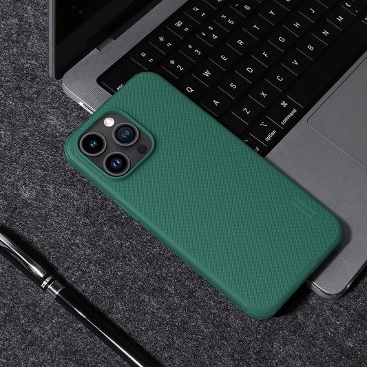 iPhone 16 Pro Max 15 Pro Max 14 Pro Max 13 Pro Super Frosted Shield Pro Magnetic Case PC+TPU Protection Back Cover