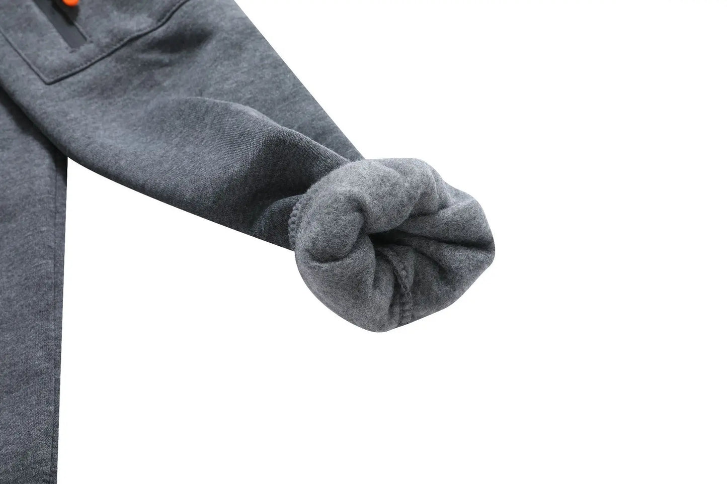 Zipper Hoodies 2025 Autumn Winter Men's New Long Sleeve Hooded Sweatshirt Fashion Pocket Decoration Male Fleece Outfit Sports