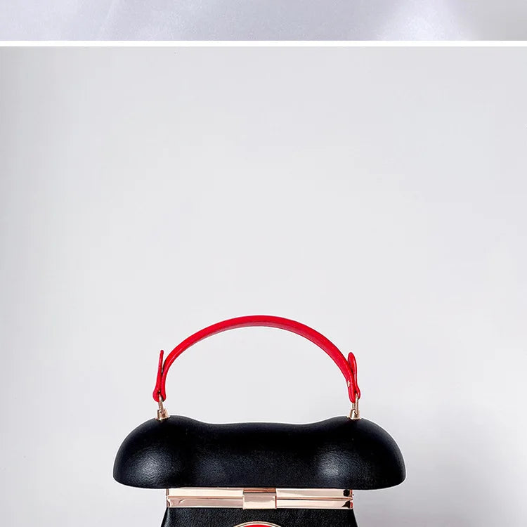 Handle Telephone Shaped Women Evening Handbags Designer Party Clutch Purse Chic Shoulder Bags Female Leather Crossbody Bag Totes
