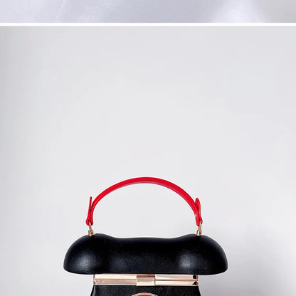 Handle Telephone Shaped Women Evening Handbags Designer Party Clutch Purse Chic Shoulder Bags Female Leather Crossbody Bag Totes