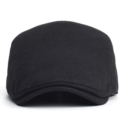 Autumn Winter Thick Warm Newsboy Caps Men Women Soft Beret Hat Casual Fashion Detective Hats Retro Driver Flat Caps