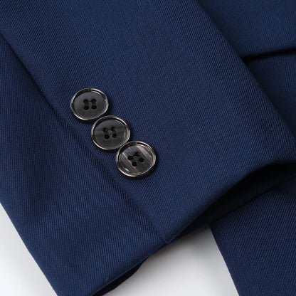 Suit for Kid Boys Wedding Formal Outfit Set Easter Gentleman Birthday Party Clothes Perform Tuxedo Pants + Blazer + Necktie 3PCS
