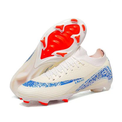 New Men's Football Boots Training FG Top Quality Non-Slip Soccer Shoes Cleats Sneakers Wholesale Drop Shipping Unisex Adult