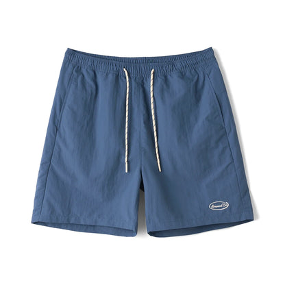 Quick Dry Nylon Shorts Loose Fit 130gsm Lightweight Summer Men's Essential Daily Wear Breathable Beach Shorts For Men