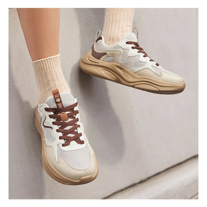 Men's Casual Shoes Retro Soft Versatile Breathable Vintage Mesh Leisure Grippy Lightweight Male Sneakers 672536776