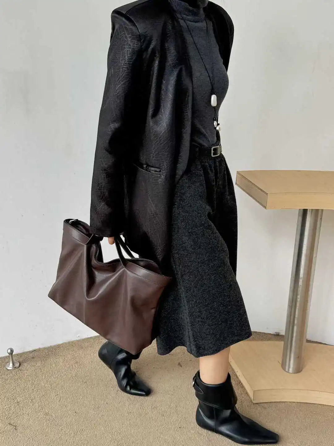 Suede Bag Canvas Large Women's Bag Trend Tote Bag Shoulder Bag New In Handbag Leather Designer Bag Hand Bag Ladies Qualty